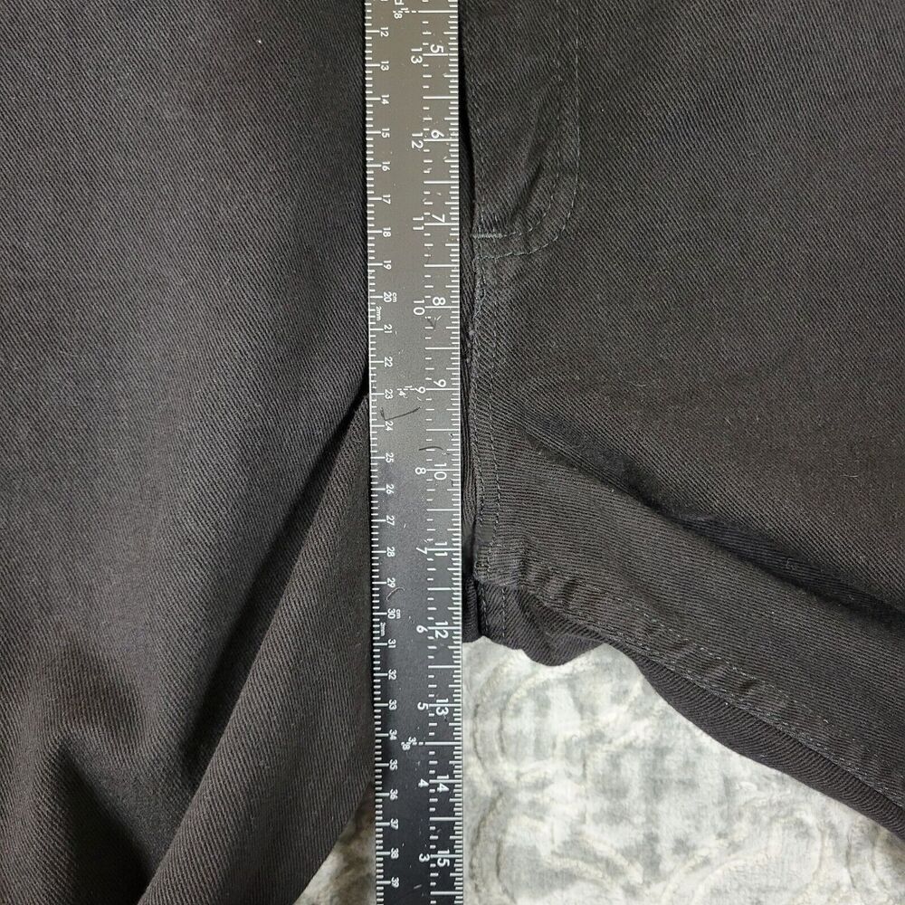 Wrangler Jeans Womens 17/18x34 Black Q Baby Stretch Bootcut Slimming Pockets New - Picture 14 of 16